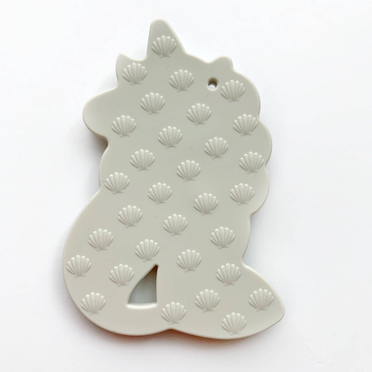 Mermicorn Baby Teether Toy and Sensory Chew - Gift for Girls: Purple and azure blue
