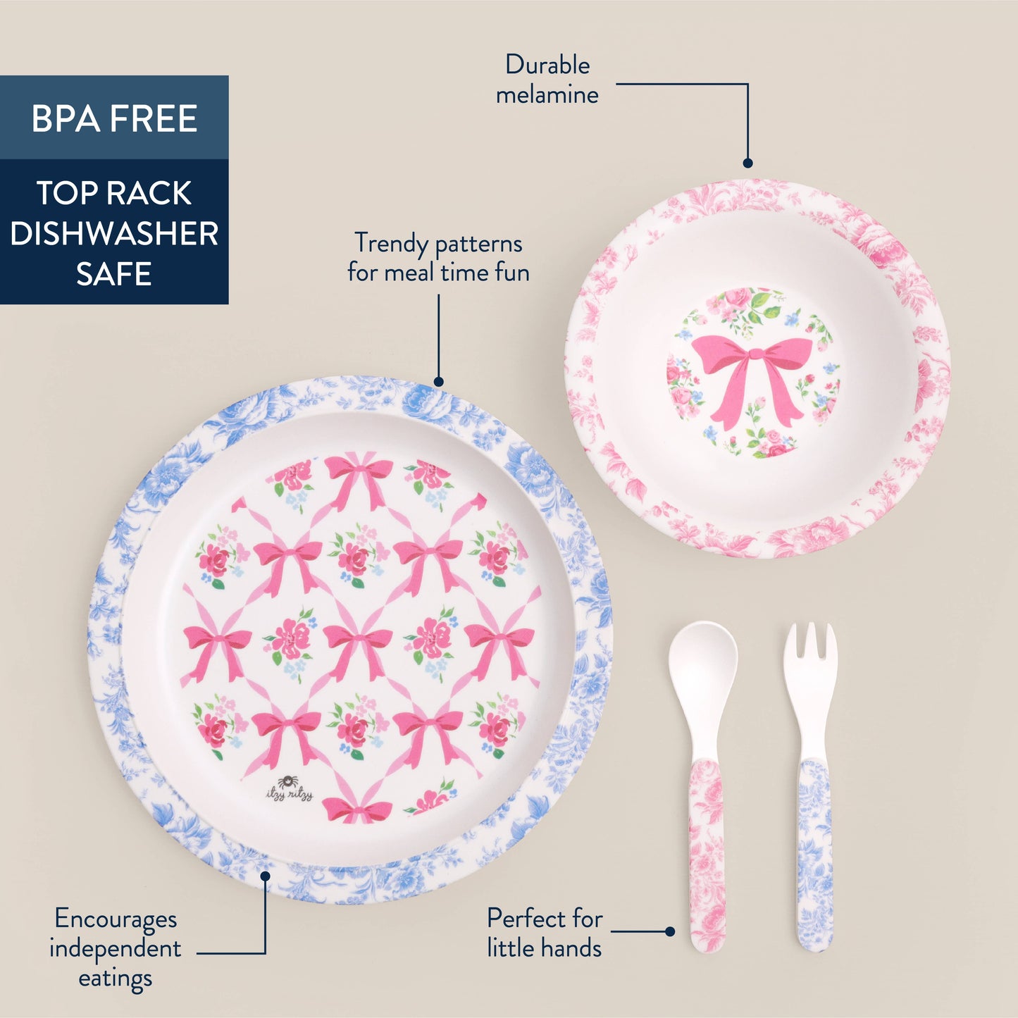 *NEW OPTIONS* Itzy Bistro™ - 4 piece dining set: Woodland
