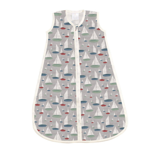 New Castle Marina Sailboats Bamboo Sleep Sack: S