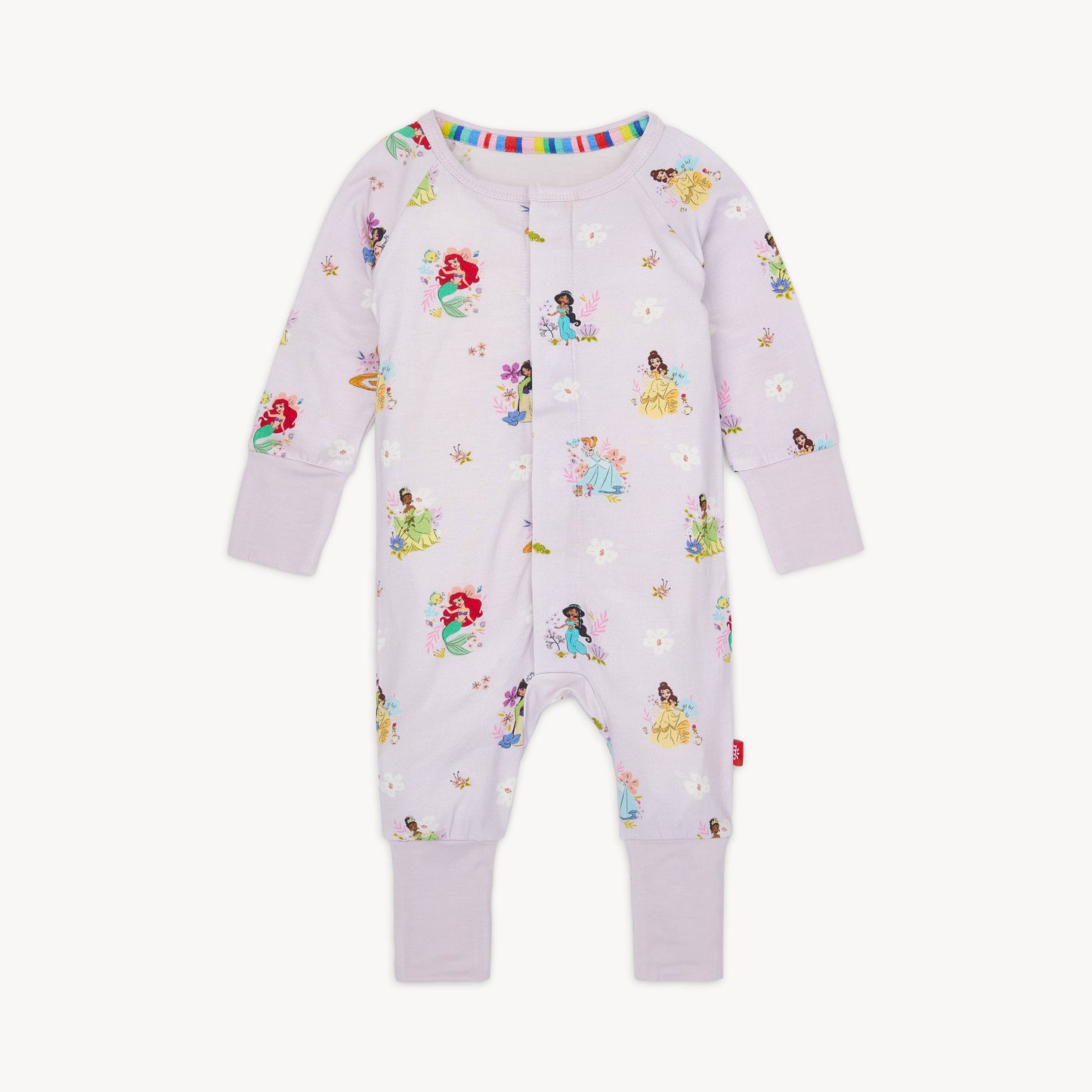 DISNEY PRINCESS CONVERTIBLE COVERALL: 530 / 3-6M