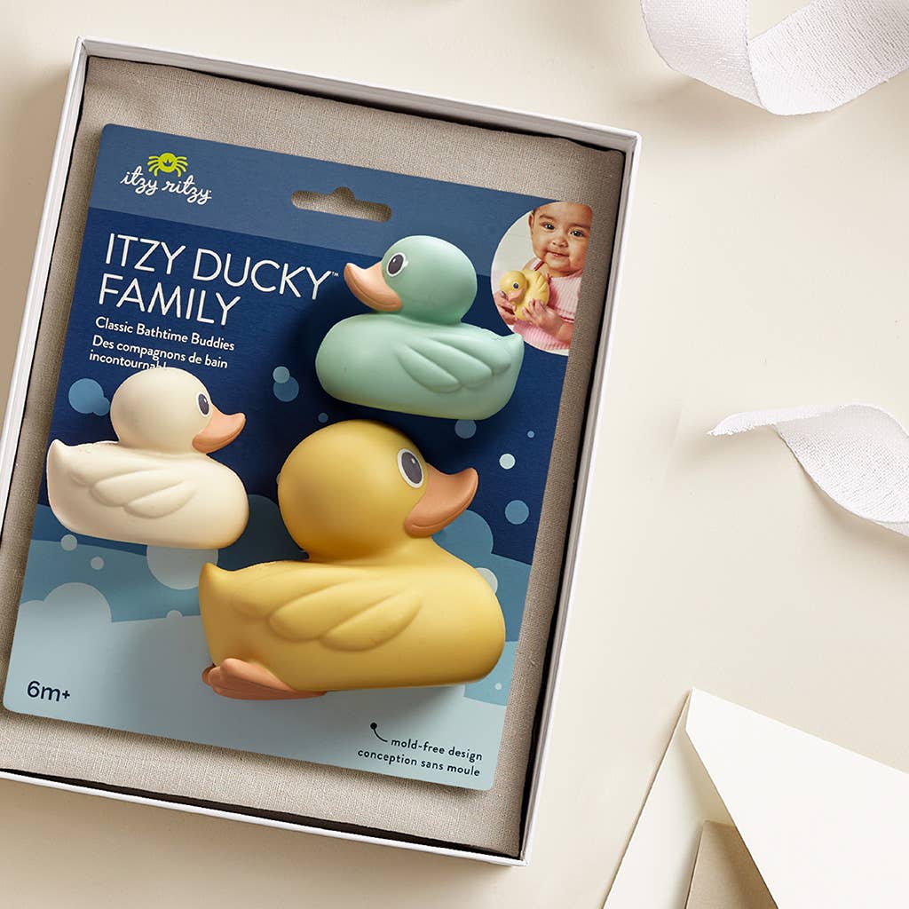 *NEW OPTION* Itzy Ducky Family™ - Bath + Water Table Toys: Mallard