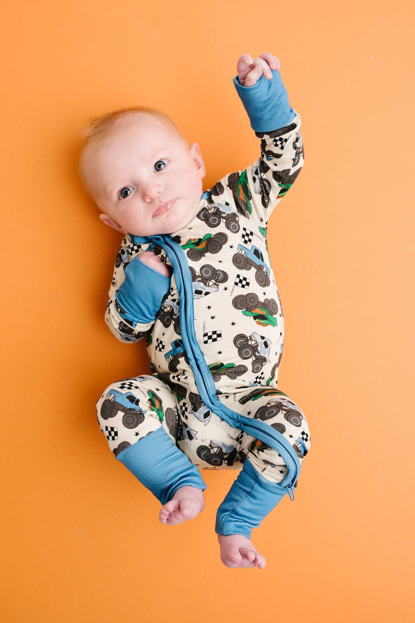 Monster Trucks Bamboo Sleeper: 12-18M