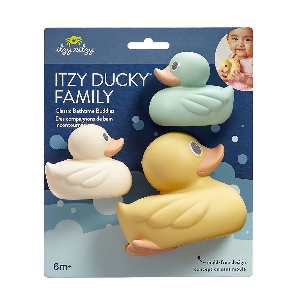 *NEW OPTION* Itzy Ducky Family™ - Bath + Water Table Toys: Mallard