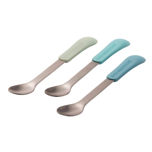 Lil' Bitty Spoon Set | Baby Blue
