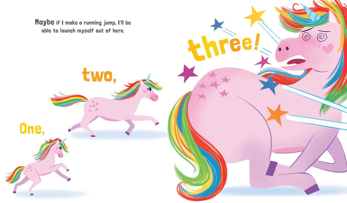 There's a Unicorn Stuck in My Book! by: Hardcover; 12 pages / English