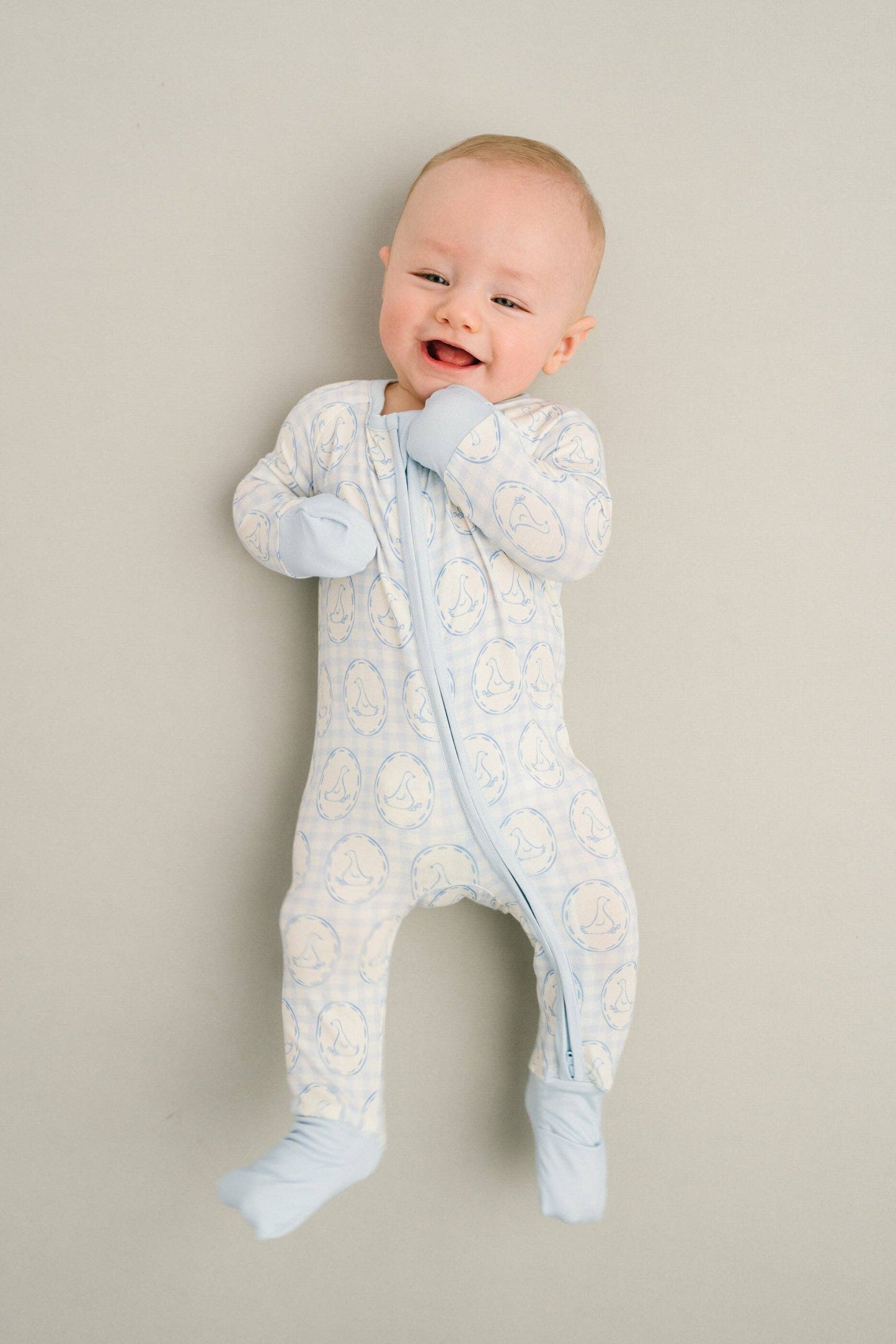 Cottage Goose Bamboo Sleeper: 12-18M