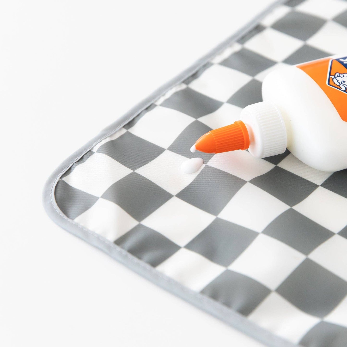 Splat Mat: Charcoal Check
