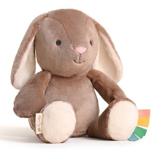 Itzy Ritzy Sweetie Snuggles™ Plush: Taupe Bunny