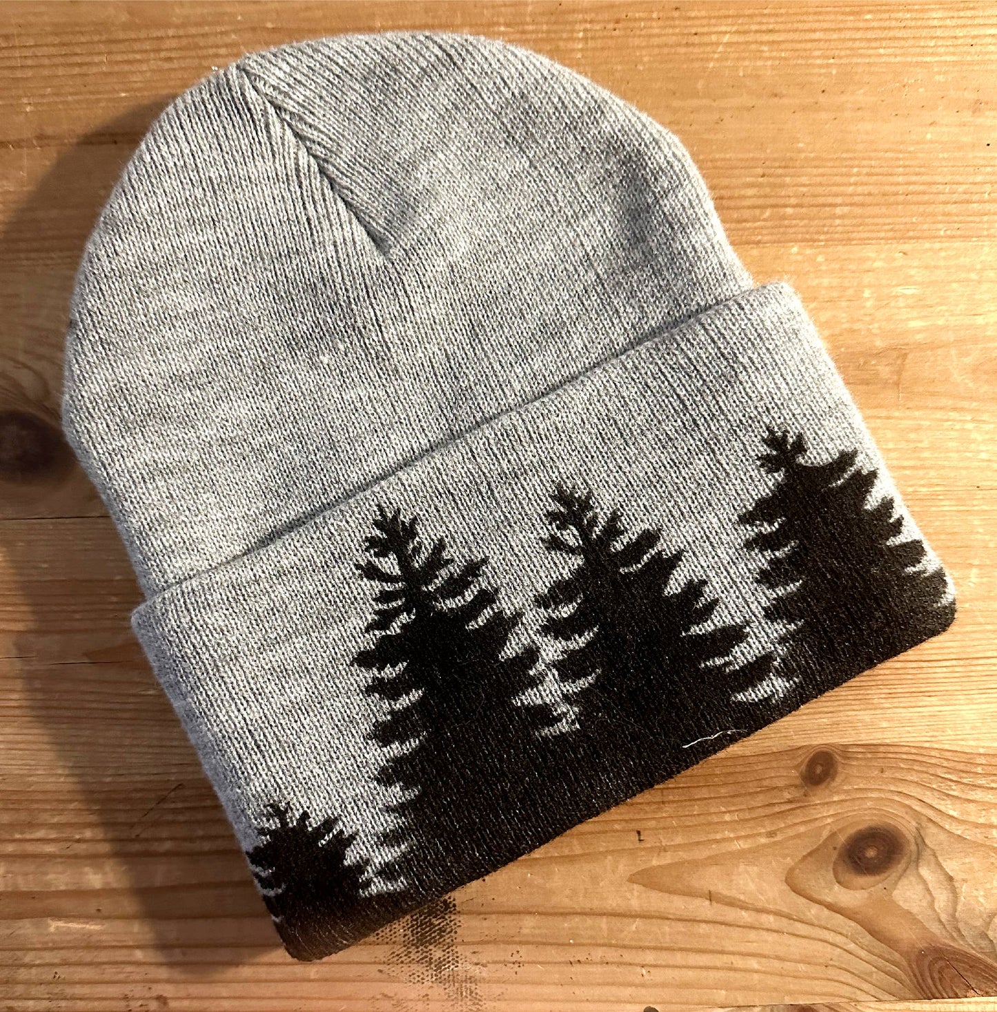 Bellingham Knit Beanie - Trees / One Size Fits Most