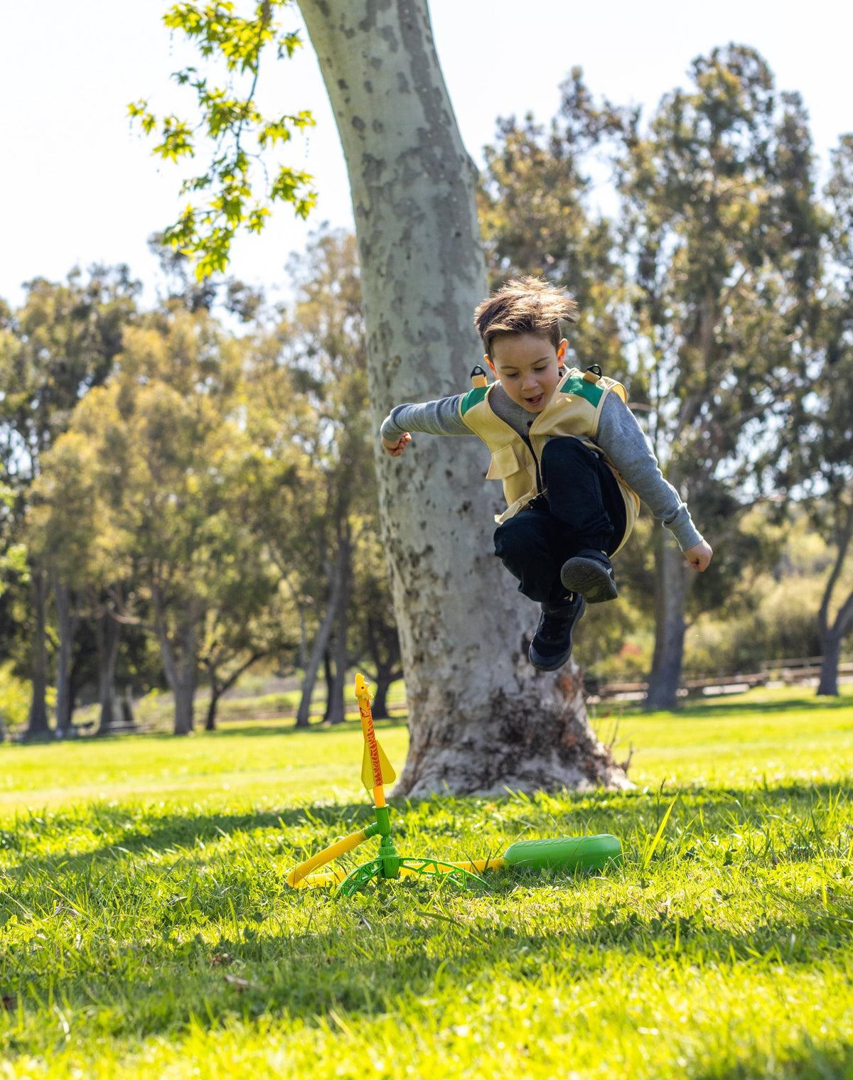 Dino-SOAR Stomp Rocket Kit - 3 Rockets