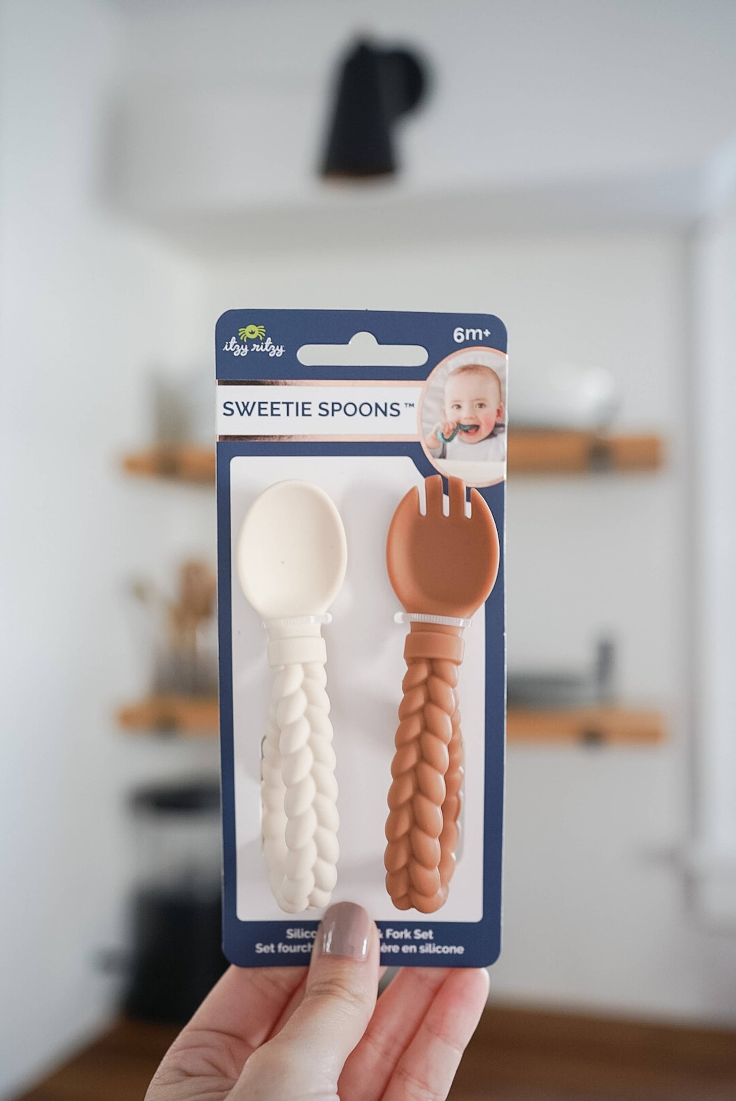 NEW Buttercream + Toffee Sweetie Spoons™ Spoon + Fork Set