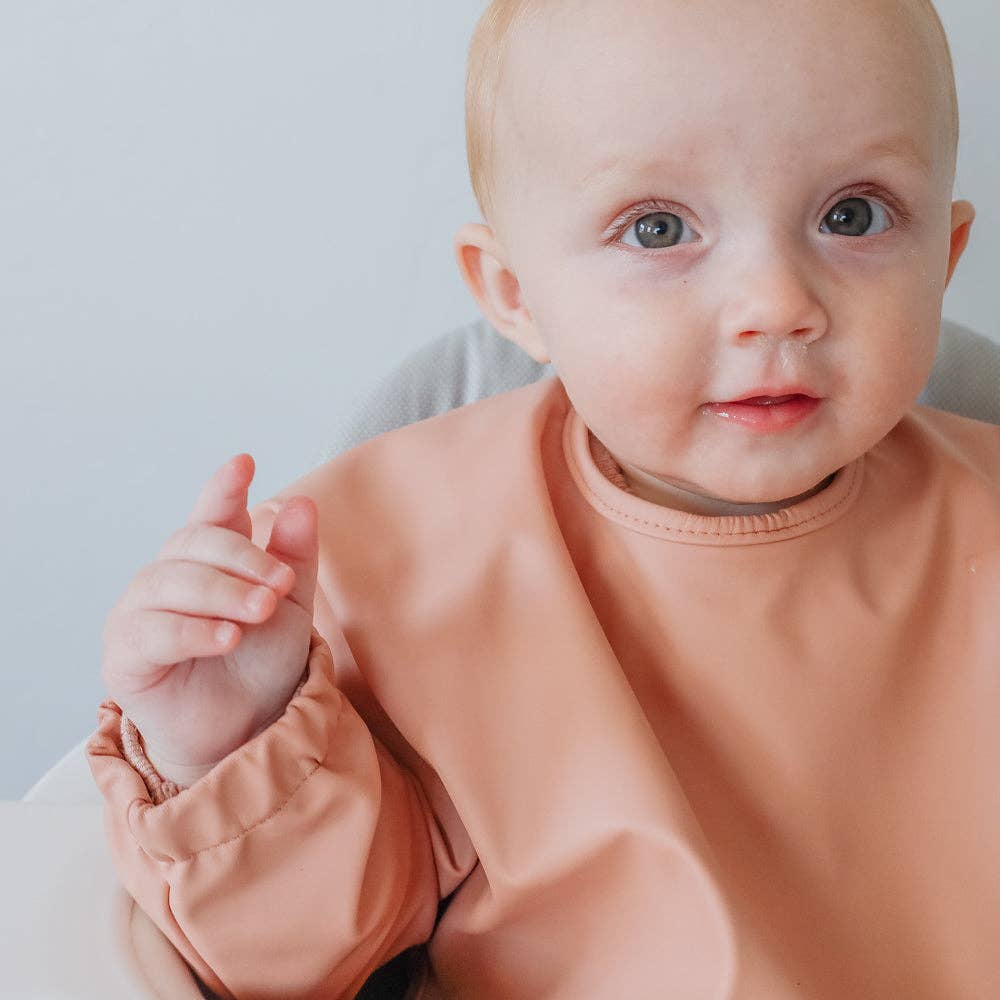 Smock Bib: Muted / 2T-3T