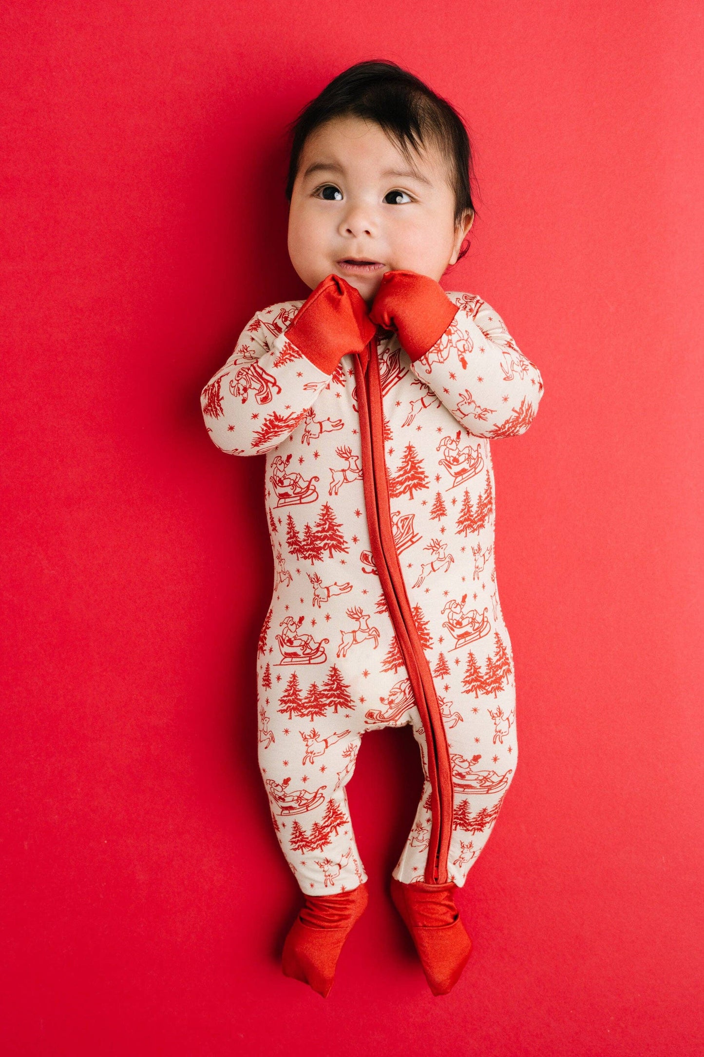 Classic Claus Bamboo Sleeper: 3-6M