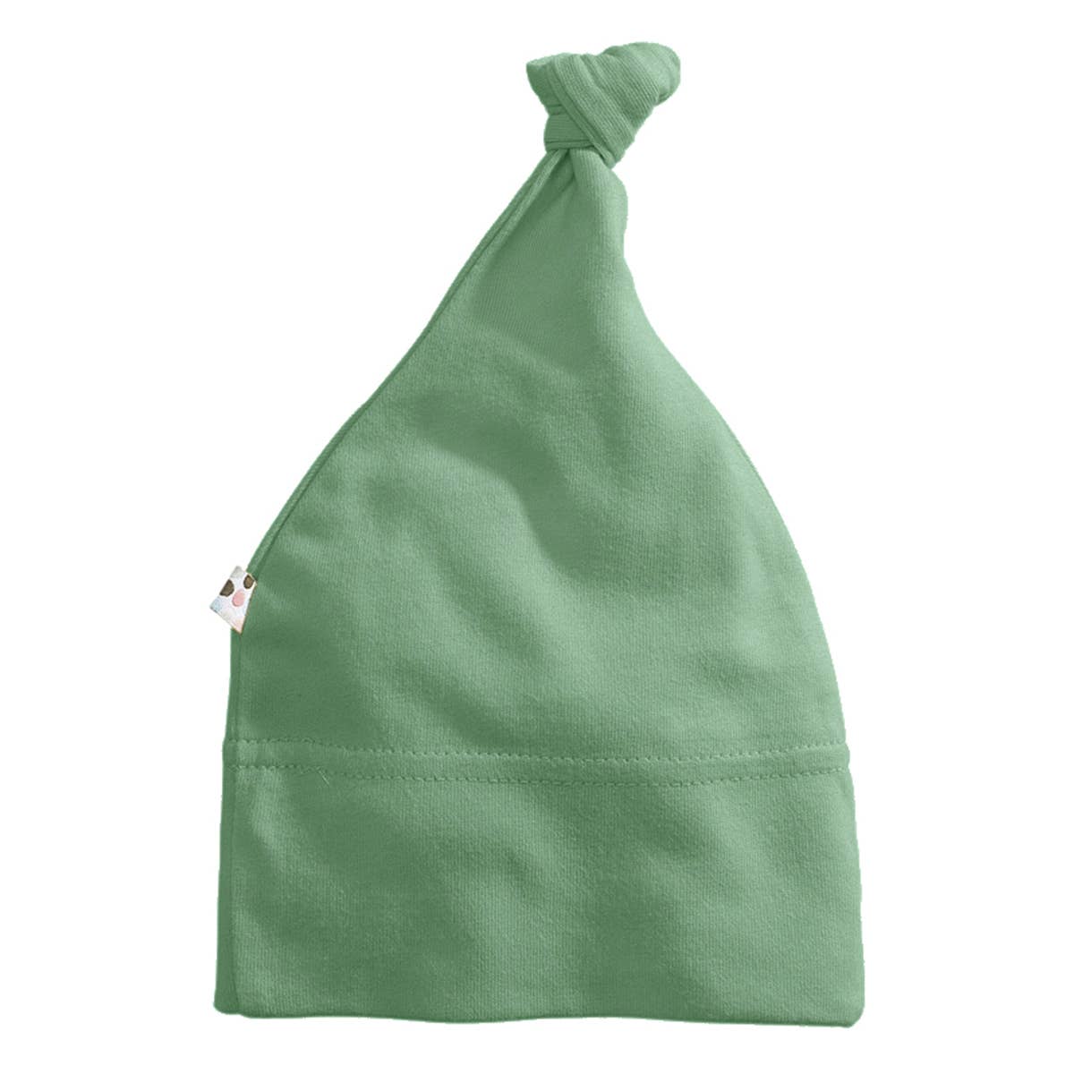 Babysoy Modern Knot Beanie: Pirate / 12-24 Months