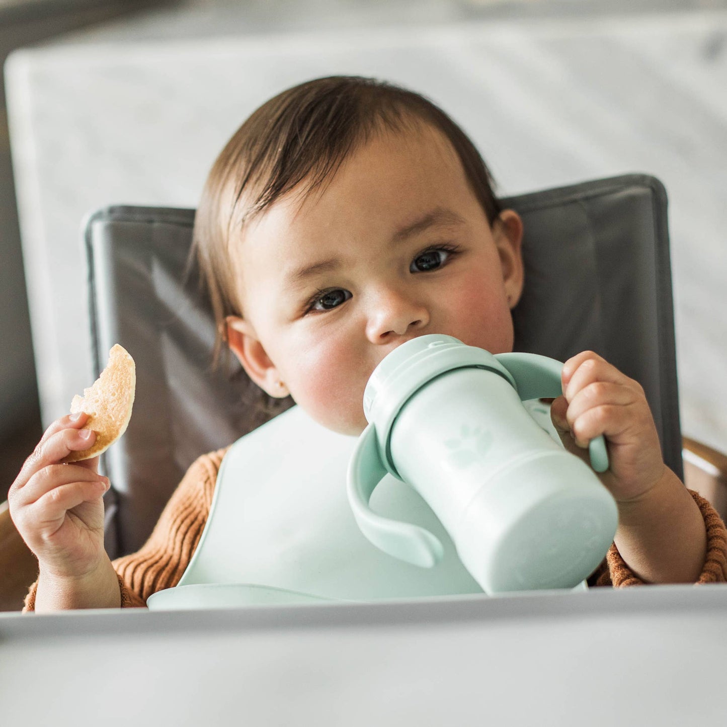 Sprout Ware® Sip & Straw 6oz: Sage
