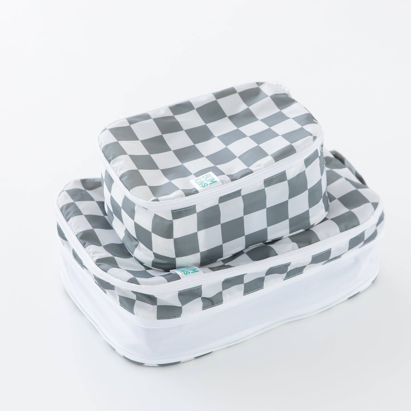 Packing Cube 2 Pack: Charcoal Check