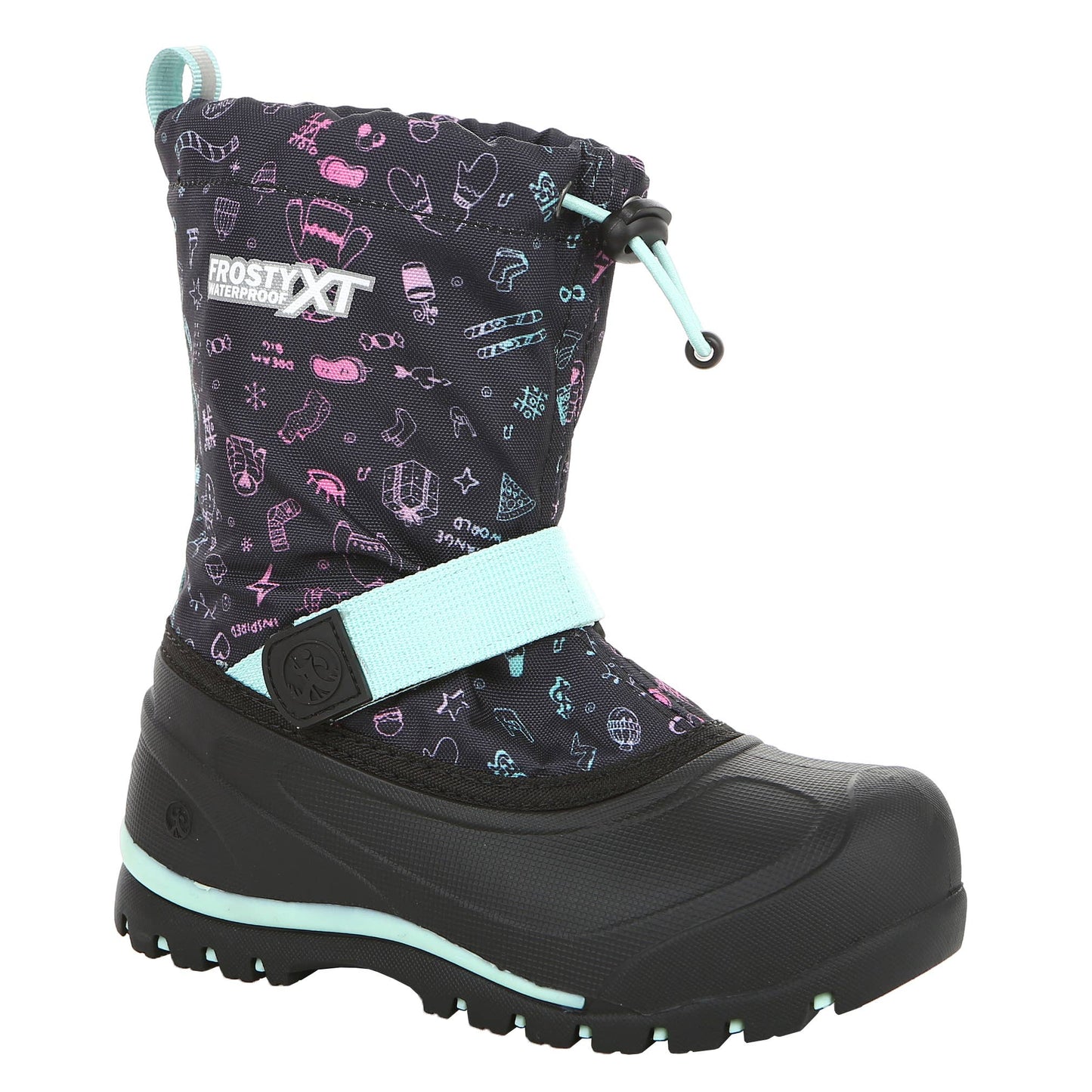 Kid's Frosty XT Waterproof Insulated Winter Snow Boot: Purple/Lilac / 5 Toddler