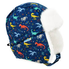 Jan & Jul - Space Dino - Toasty-Dry Trapper Hat