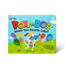 Melissa & Doug Poke a Dot book  Favorite colors