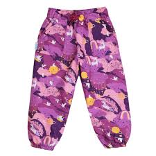 Jan & Jul - Rain Pants - Single Layer - Purple Dream