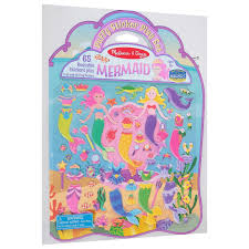 Melissa & Doug Puffy Sticker Play Set - Mermaid