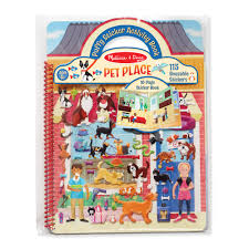 Melissa & Doug Puffy Sticker Play Set - Pet Palace