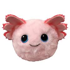 TY Axolotl beanie ball