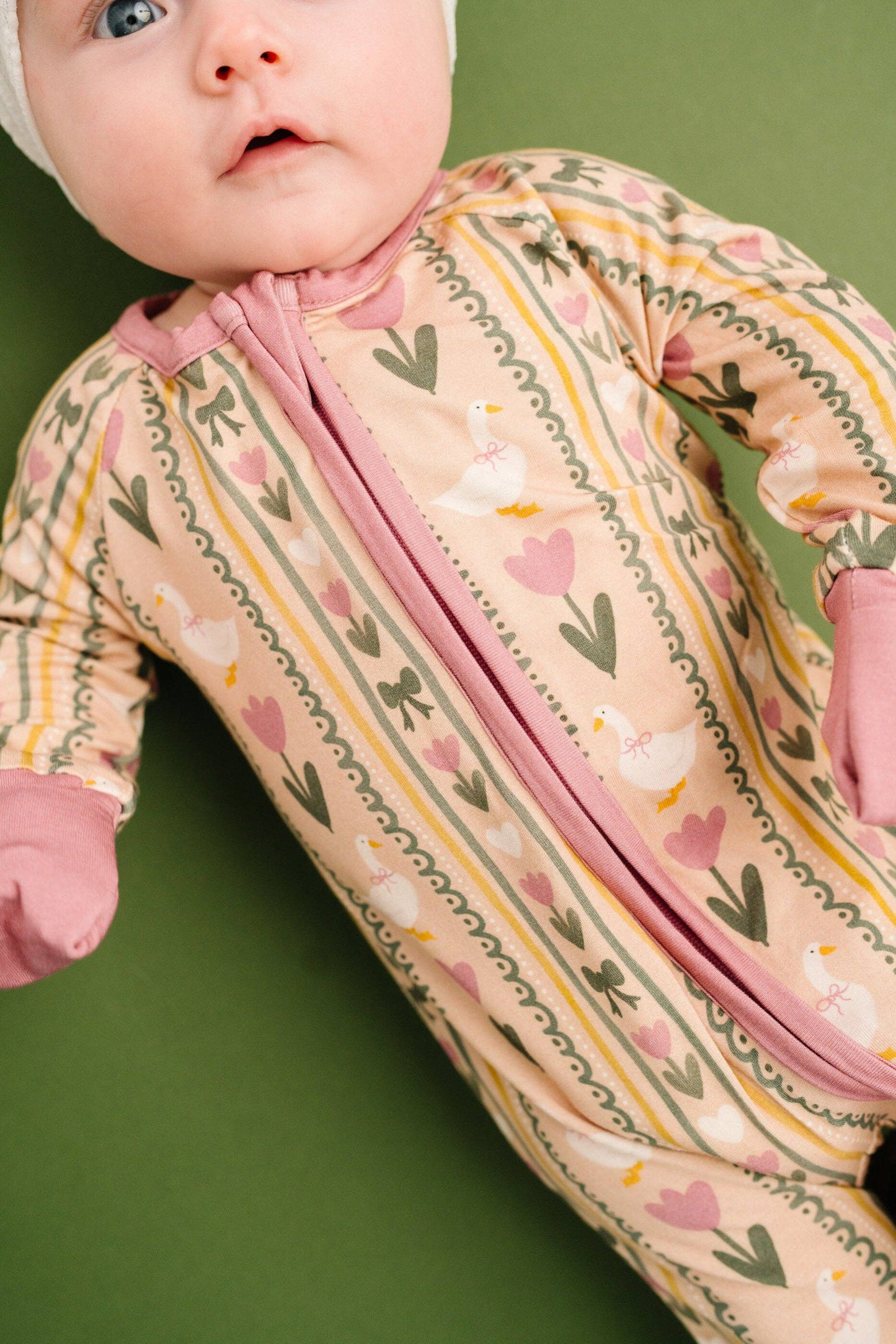 Spring Goose Bamboo Sleeper: 3-6M