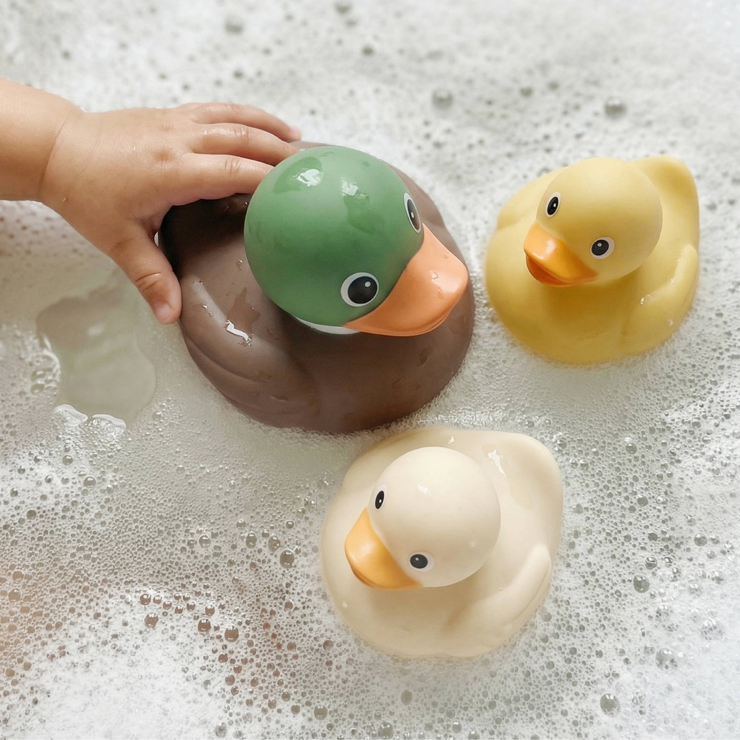 *NEW OPTION* Itzy Ducky Family™ - Bath + Water Table Toys: Mallard