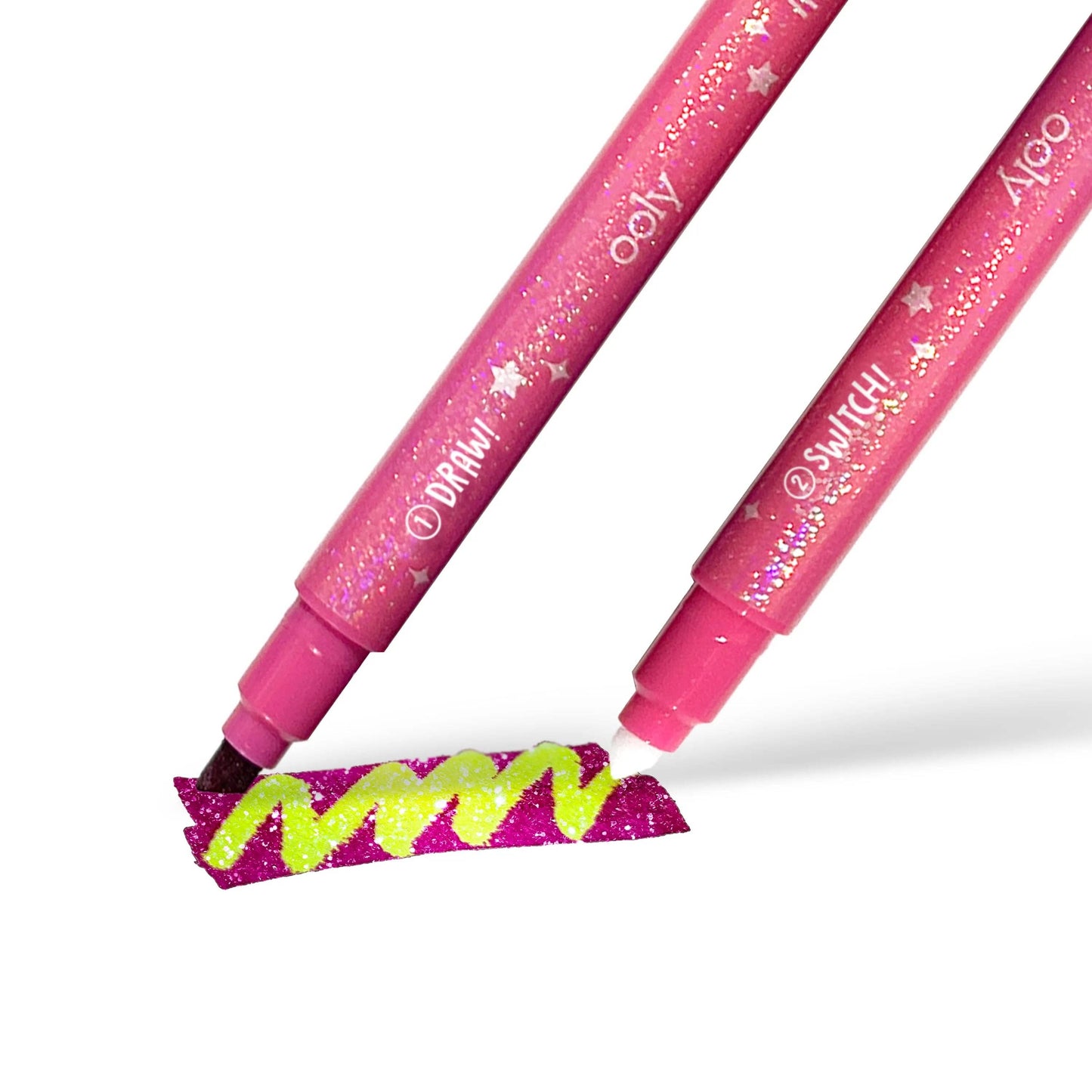 Switch-eroo! Sparkle Color Changing Markers - Set of 12