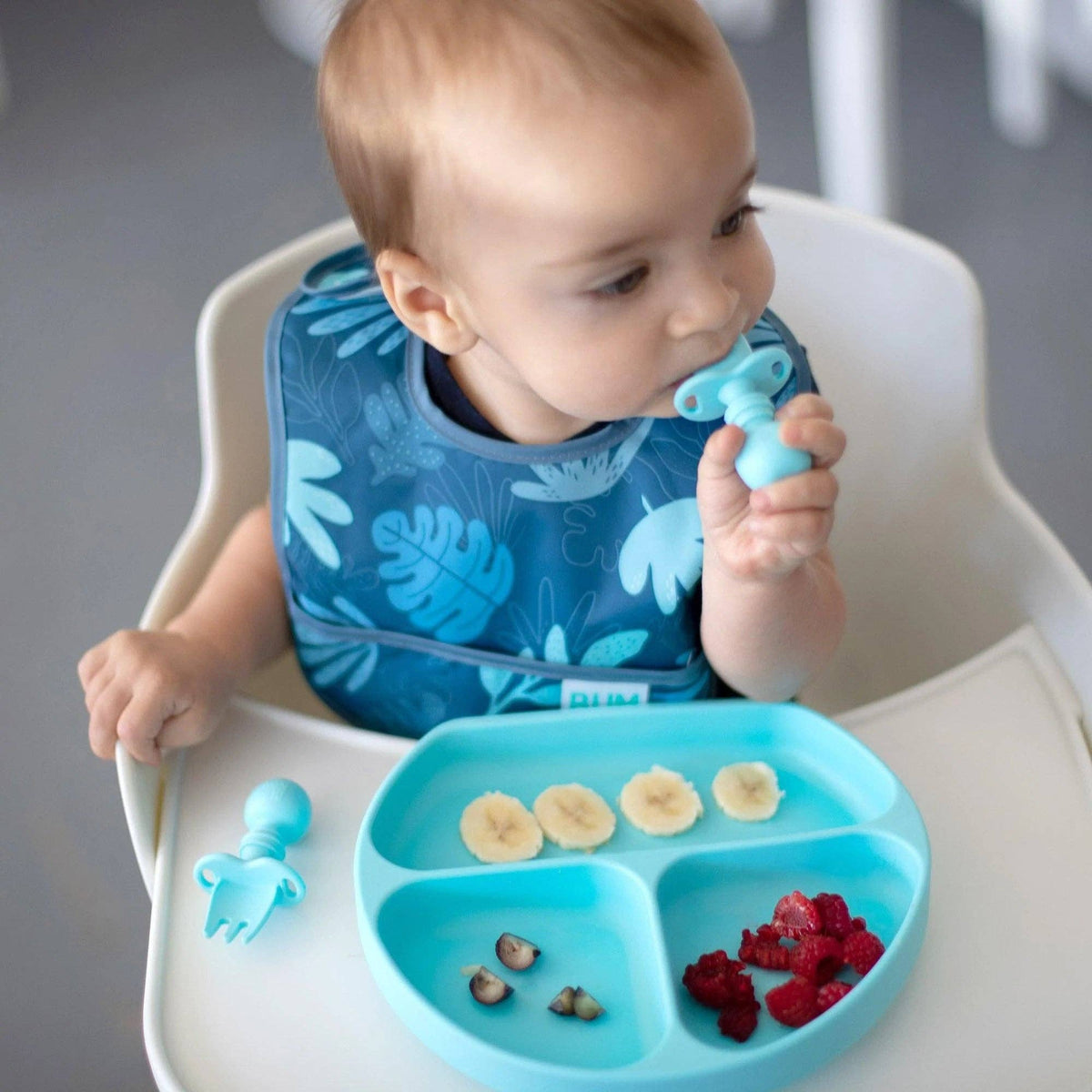 Silicone Chewtensils®: Blue