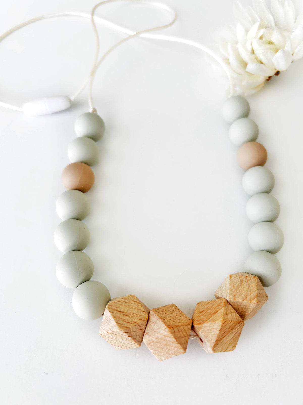 Teething Necklace for Stylish Mom, Mother's Day Gift
