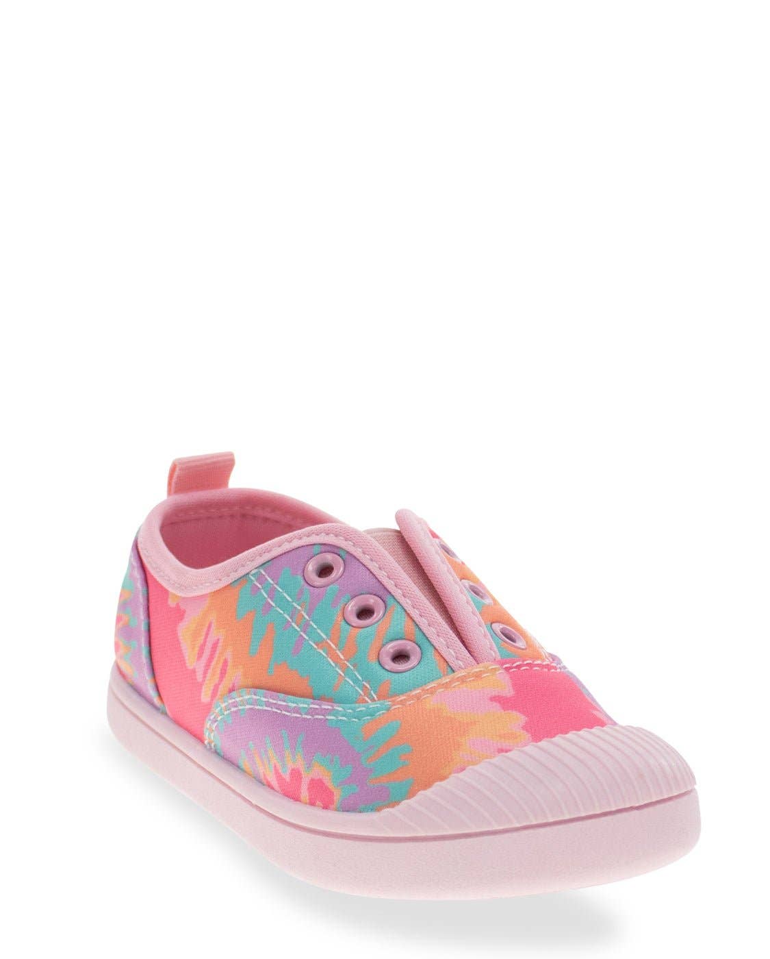 Western Chief Kids Jetty Tie Dye Slip On - Pink: Pink / 2 Little Kid