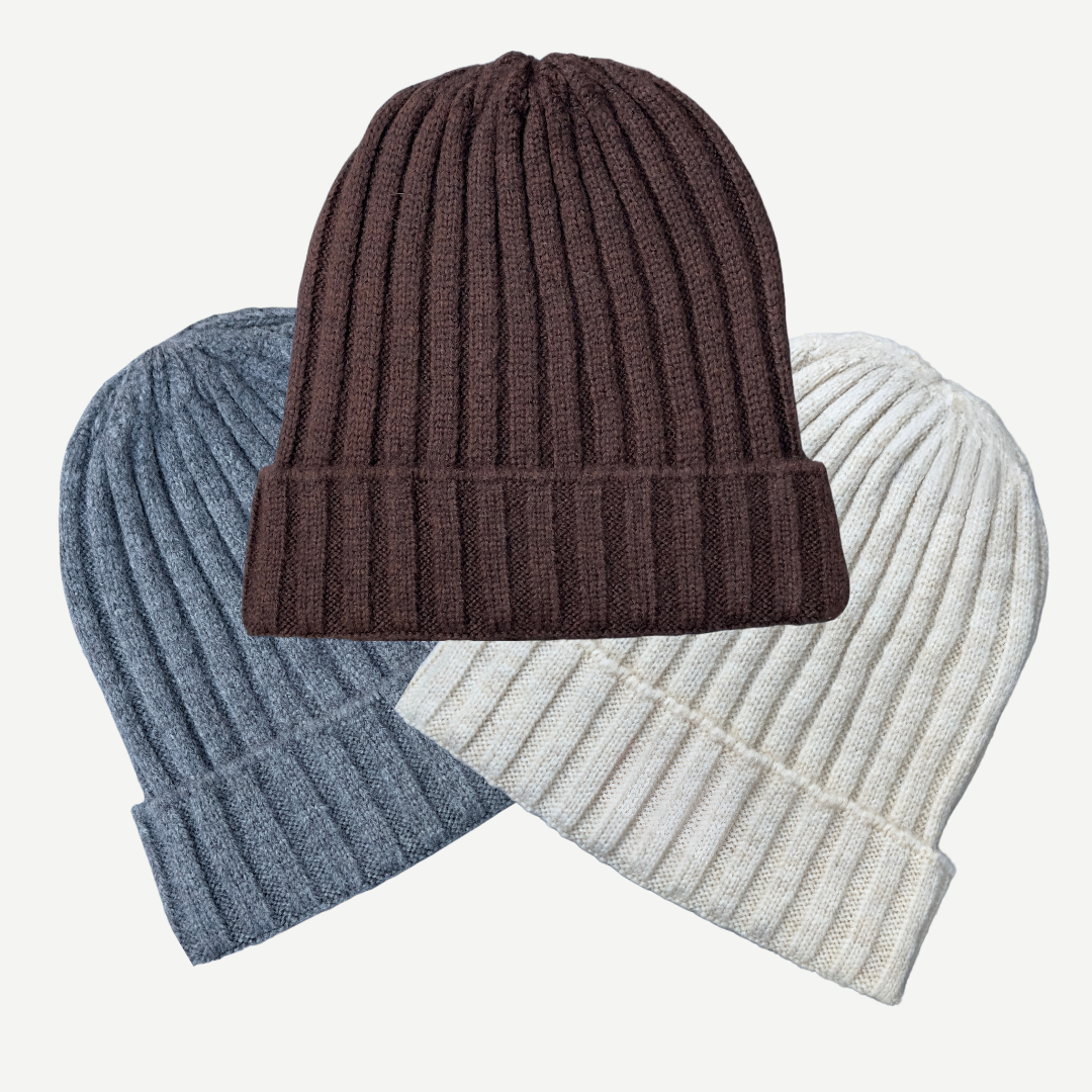 Women's Beanie - Premium  Soft Knit Winter Hat: Anthracite Gray