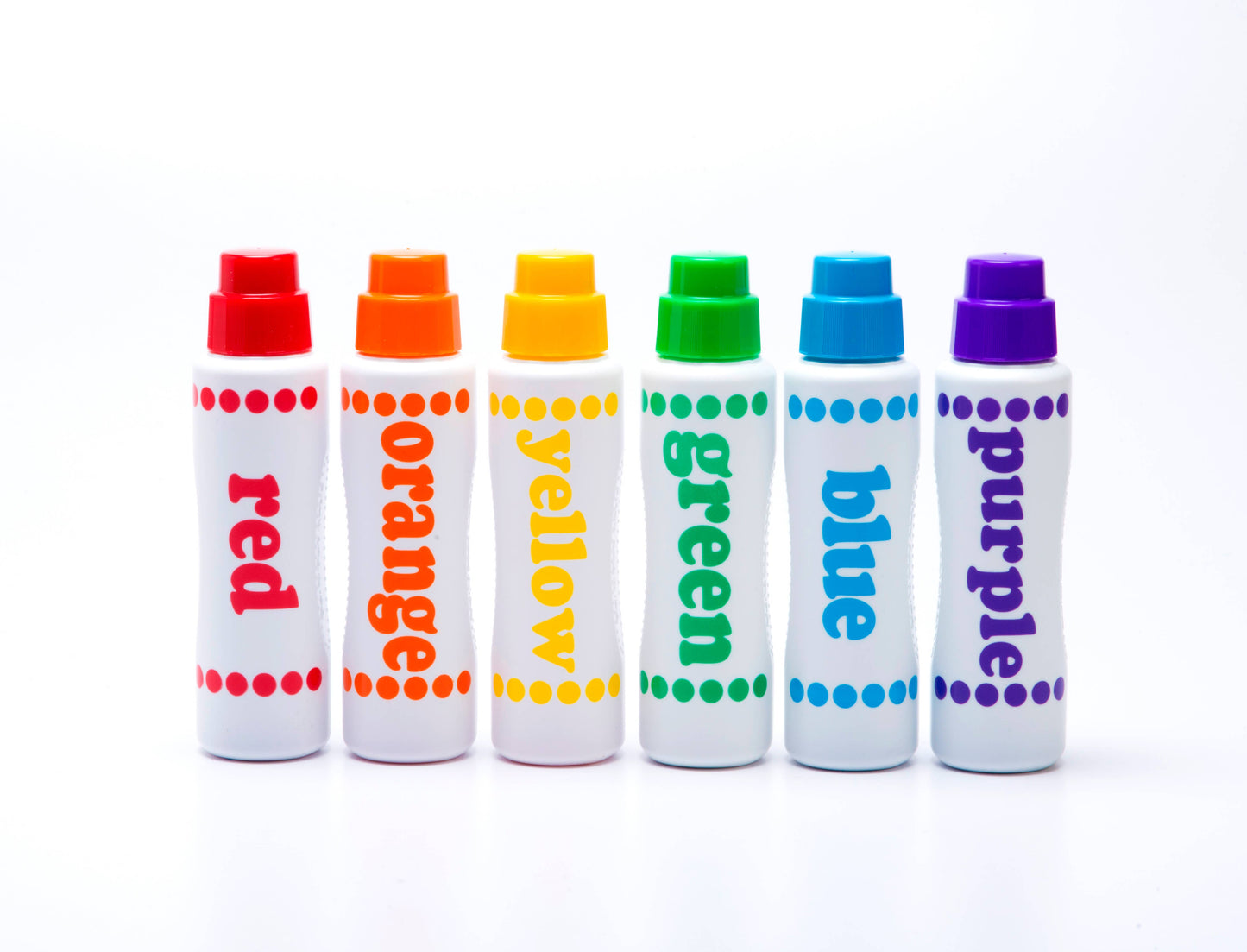 Do A Dot Art! Rainbow Dot Markers – Made in USA - Set of 6