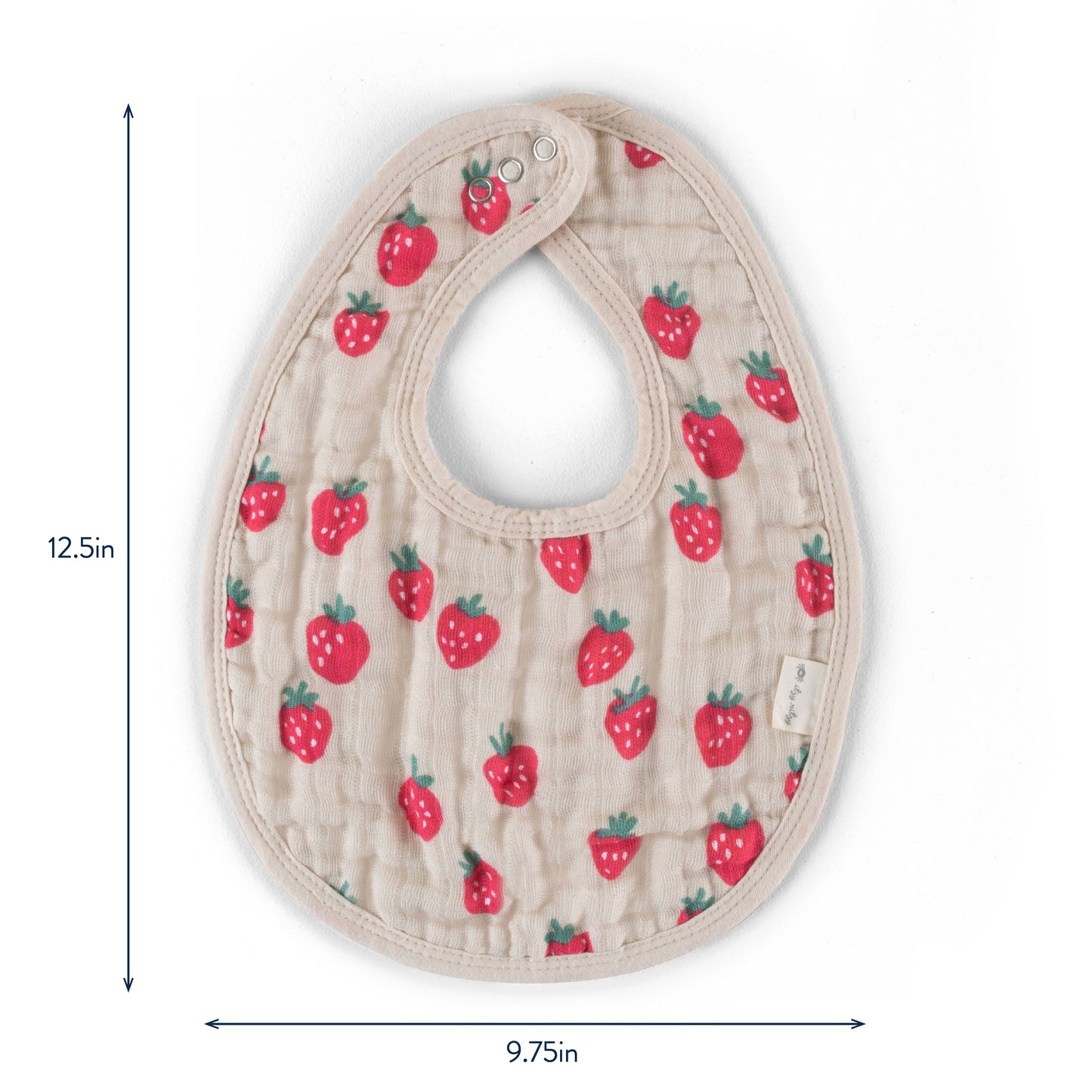 Itzy Bibs™ - 3-Pack: Strawberries + Cream