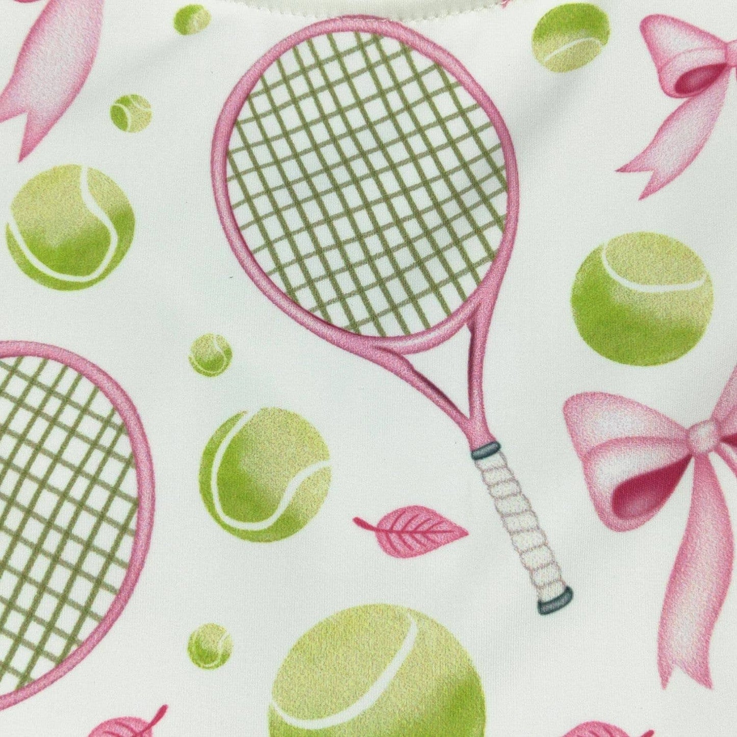 Preppy Tennis Baby Romper: 0/6mo