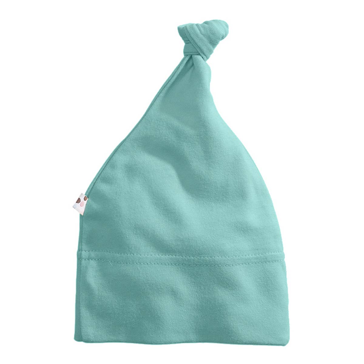 Babysoy Modern Knot Beanie: Indigo / 6-12 Months