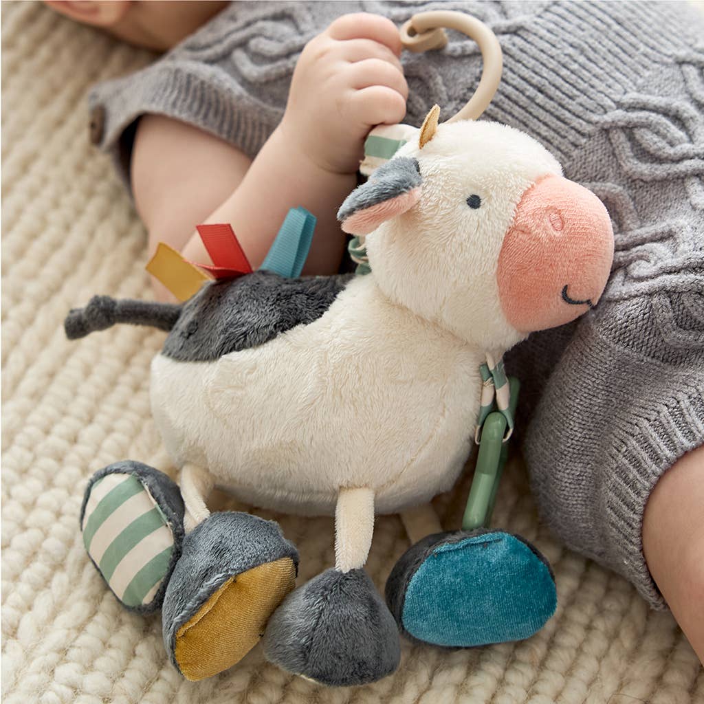 *NEW* Cow Itzy Friends Link & Love™ Activity Plush Itzy Ritzy
