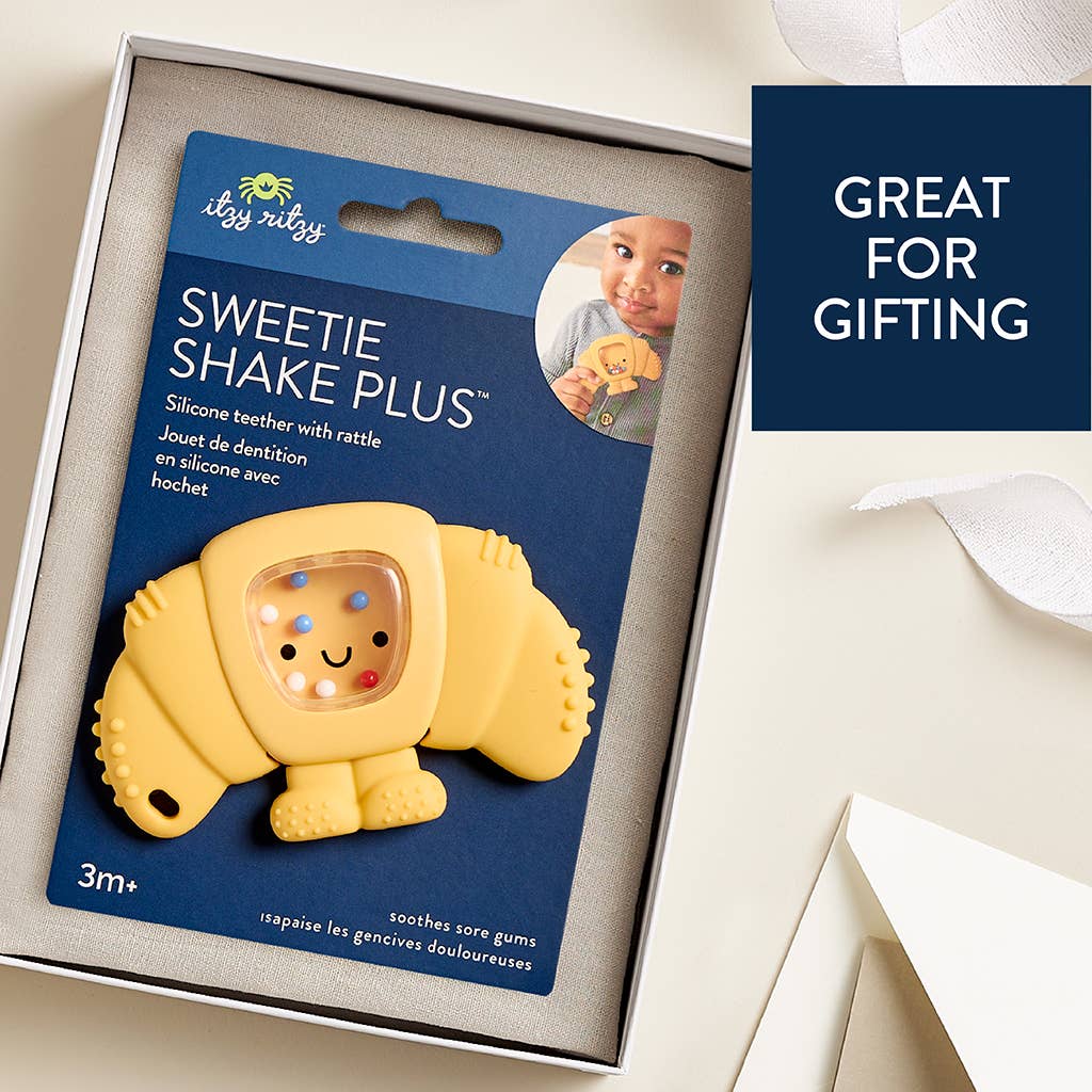 *NEW OPTION* Sweetie Shake Plus™ - Teething + Rattle Toy: Sushi