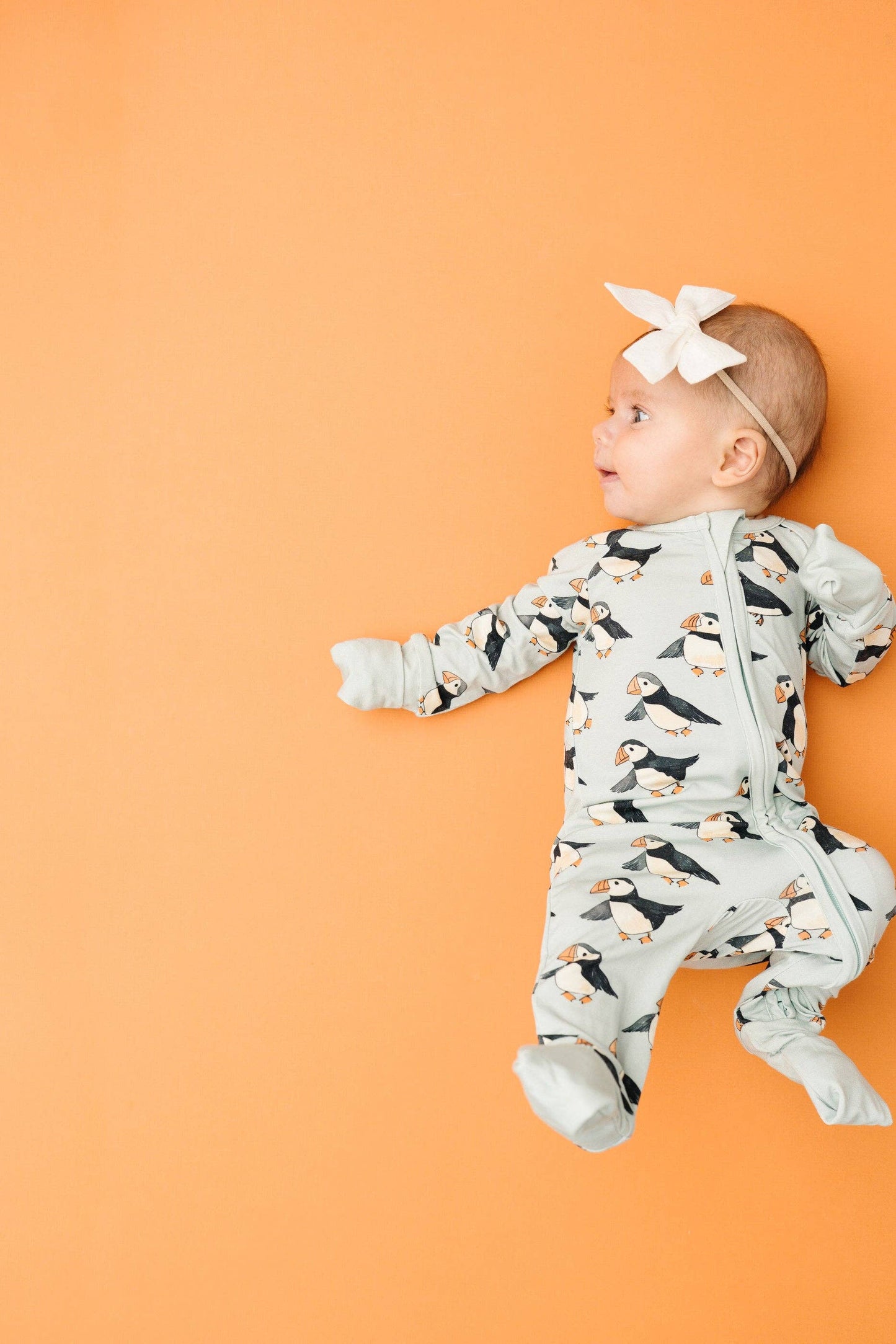 Puffin Pals Bamboo Sleeper: 3-6M