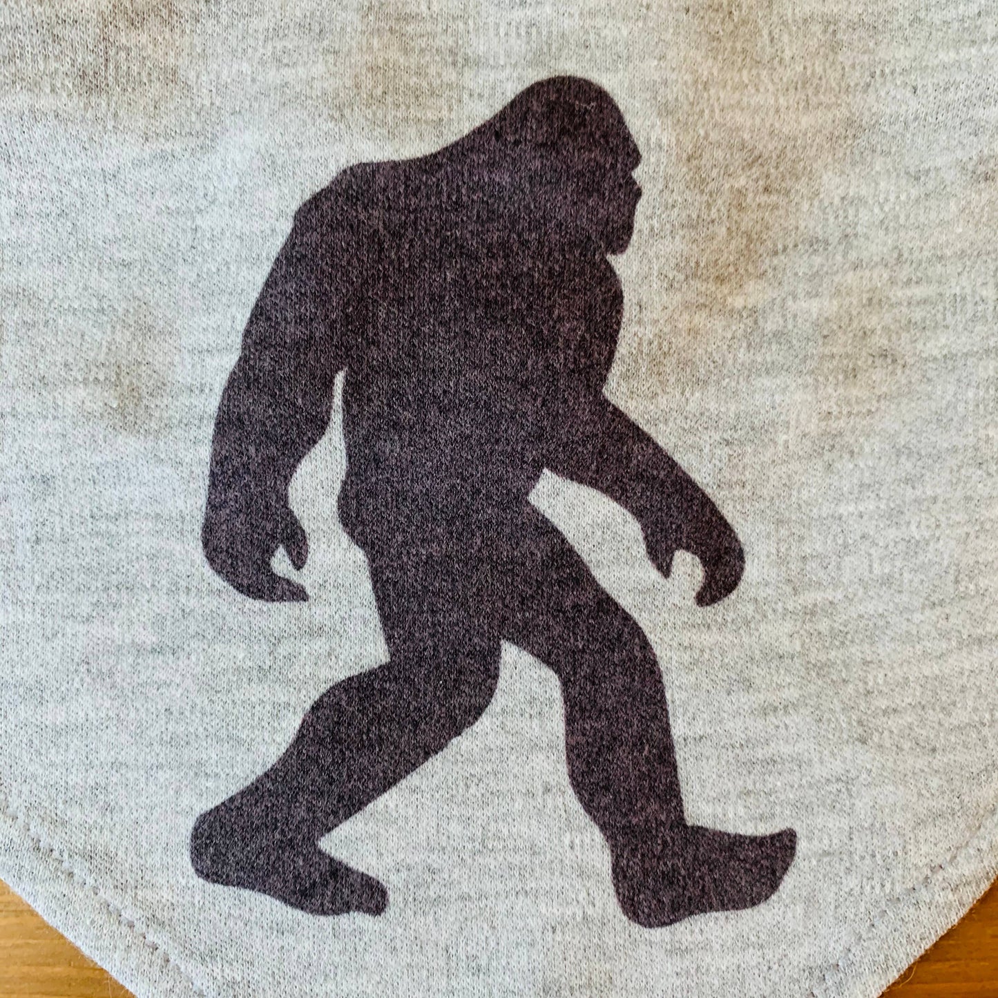 Handkerchief Bib - / Bigfoot / Grey / One Size
