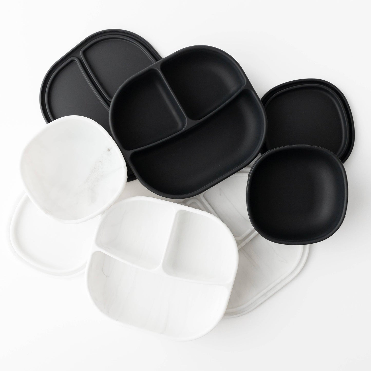 The Isla Plate: Marble White