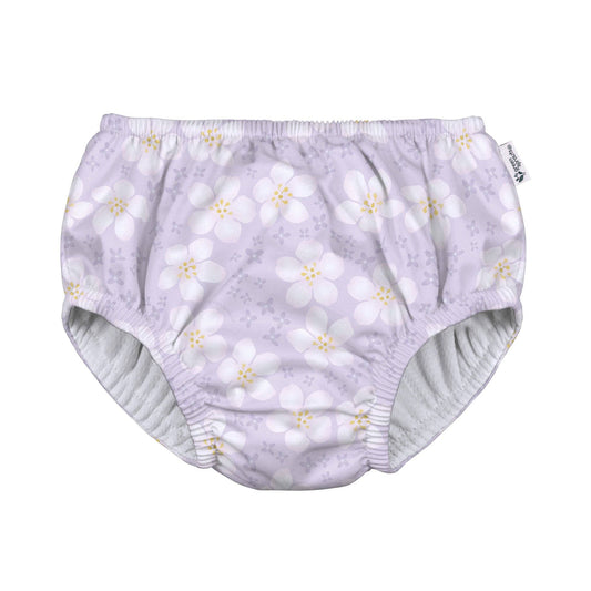 Eco Pull-up Swim Diaper | 2024 Prints: Light Lavender Blossom / 6m
