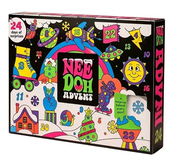 NEEDOH COUNTDOWN ADVENT CALENDAR NEE-DOH HOLIDAY CHRISTMAS