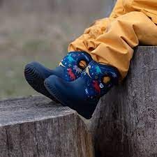 Jan & Jul - Toasty Dry Lite Winter Boots - Space Dinos