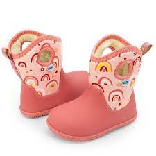 Jan & Jul - Toasty Dry Lite Winter Boots - Rainbow Pink