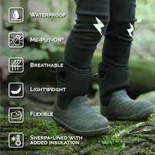 Jan & Jul - Toasty Dry Lite Winter Boots - Black Birch