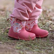 Jan & Jul - Toasty Dry Lite Winter Boots - Rainbow Pink