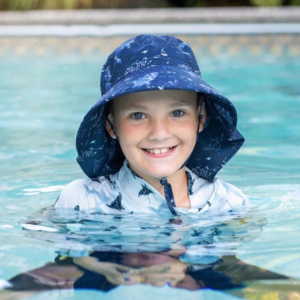 Jan & Jul Navy Whale Play UV Aqua-Dry Xplorer Sun Hat (Copy)